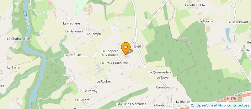 localisation de l'entreprise AOUTIN JEROME à JUGON-LES-LACS