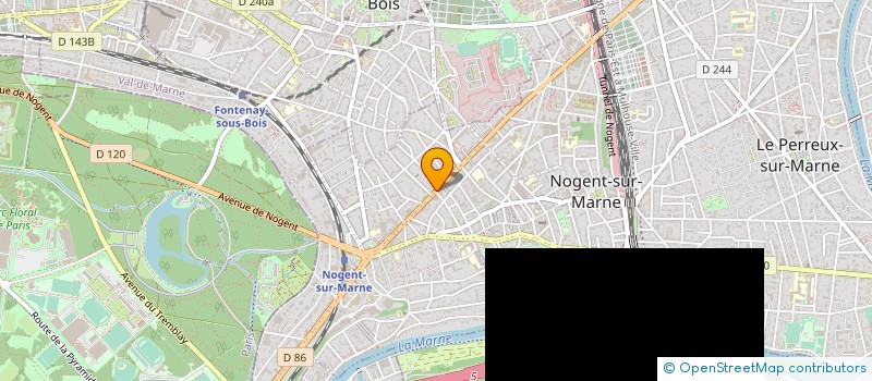 localisation de l'entreprise AOUZAL ET AZBABAY à NOGENT-SUR-MARNE