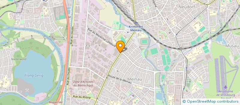 localisation de l'entreprise AOV STRASBOURG à STRASBOURG