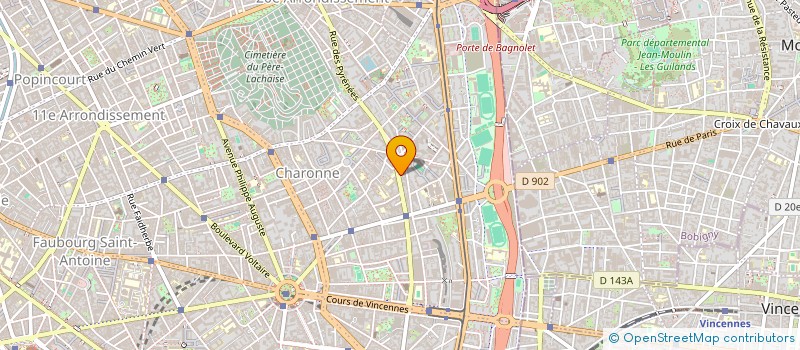 localisation de l'entreprise AOXOA CIE MAKROUD & CO.  PARIS