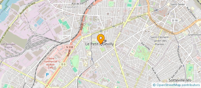 localisation de l'entreprise AOZORA  LE PETIT-QUEVILLY