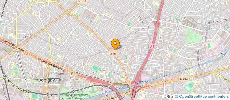 localisation de l'entreprise AP&A IT SUPPORT  BOBIGNY