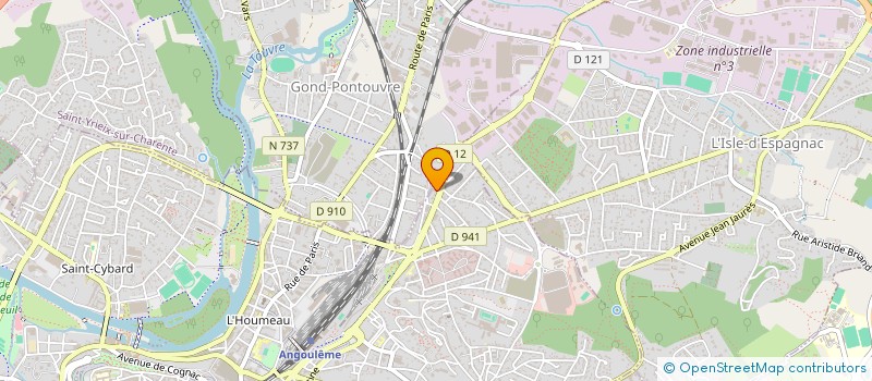 localisation de l'entreprise AP AMENAGEMENT à ANGOULEME