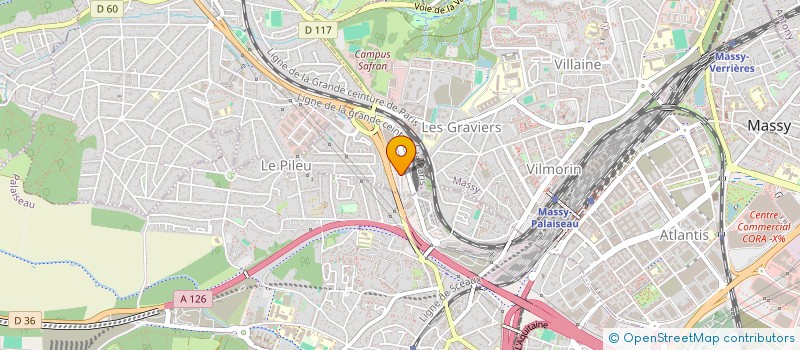 localisation de l'entreprise AP-ARCHIGROUP à MASSY