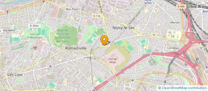 localisation de l'entreprise AP AT HOME à NOISY-LE-SEC