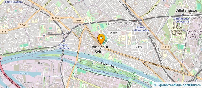 localisation de l'entreprise AP CASH EPINAY à EPINAY-SUR-SEINE