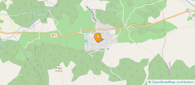 localisation de l'entreprise AP&CO à ROUGIERS