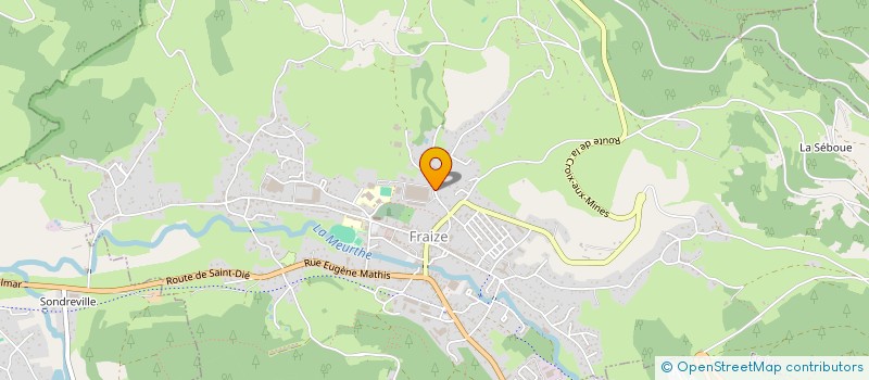 localisation de l'entreprise AP CONCEPT à FRAIZE