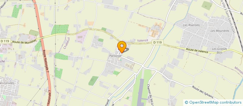 localisation de l'entreprise AP CONNECT à CHABEUIL