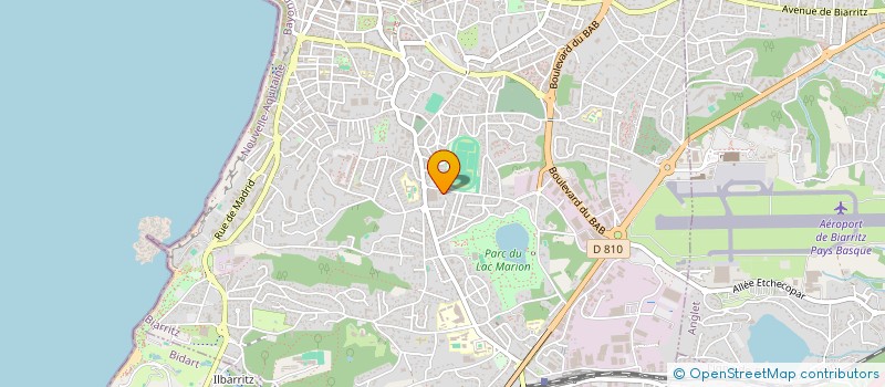 localisation de l'entreprise AP CONSEIL à BIARRITZ
