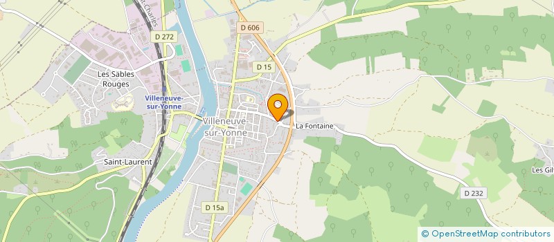 localisation de l'entreprise AP CONSULTING  VILLENEUVE-SUR-YONNE