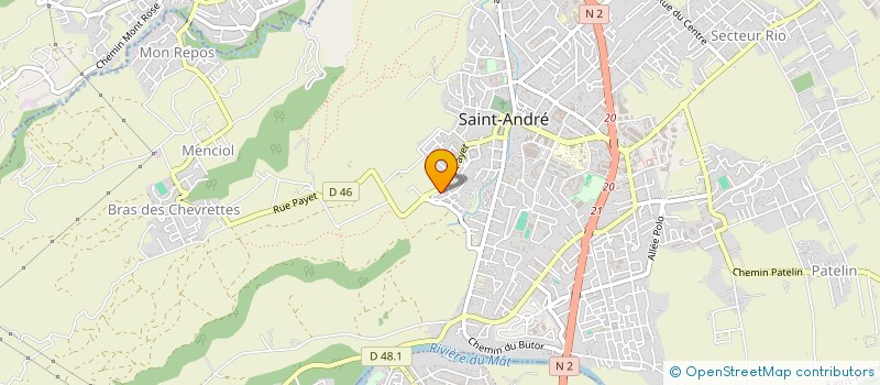 localisation de l'entreprise AP CONSULTING à SAINT-ANDRE