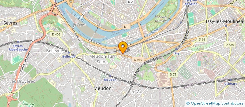 localisation de l'entreprise AP CONSULTING à ISSY-LES-MOULINEAUX