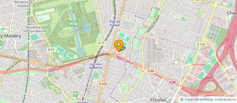localisation de l'entreprise AP CONSULTING à ANTONY