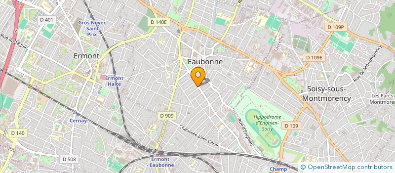 localisation de l'entreprise AP CONSULTING à EAUBONNE