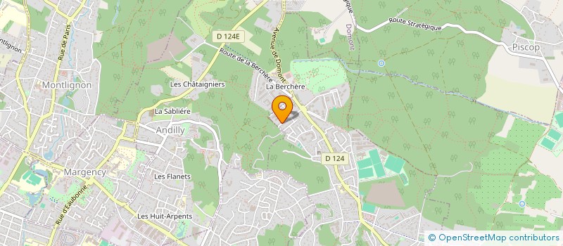 localisation de l'entreprise AP COURTAGE  MONTMORENCY