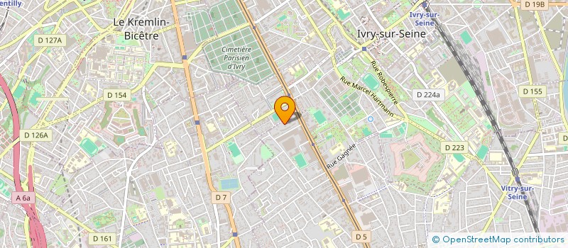 localisation de l'entreprise AP COUV à VITRY-SUR-SEINE