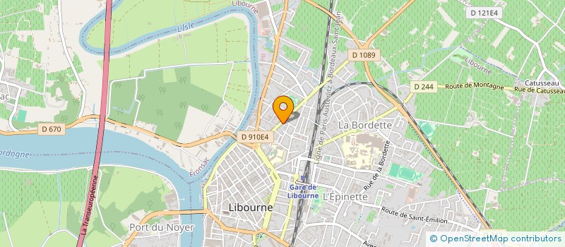 localisation de l'entreprise AP CYCLES à LIBOURNE