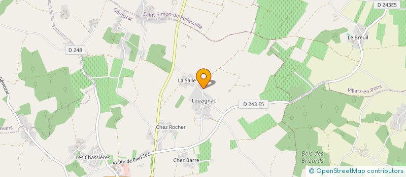 localisation de l'entreprise AP DE LA SEUGNE  GEMOZAC