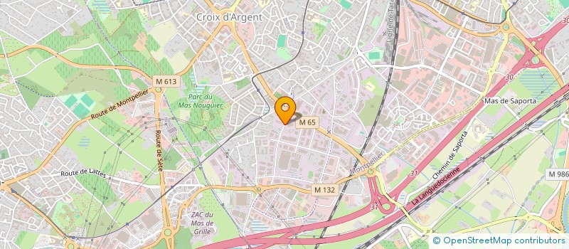 localisation de l'entreprise AP EDITION à MONTPELLIER