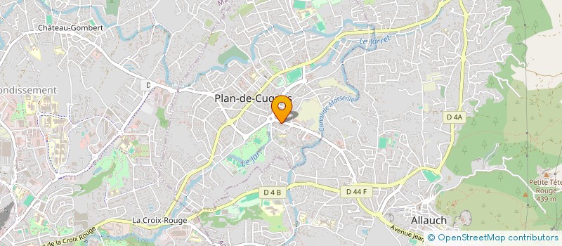 localisation de l'entreprise AP ENVIRONNEMENT à PLAN-DE-CUQUES