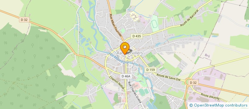 localisation de l'entreprise AP ETUDES à RAMBERVILLERS