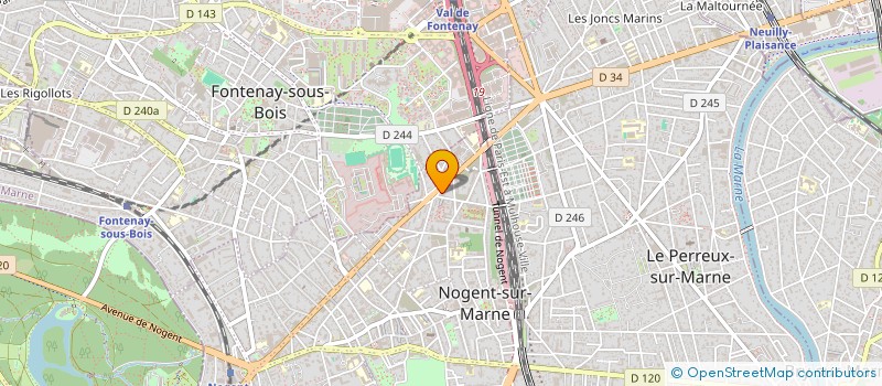 localisation de l'entreprise AP EXPERTISES  NOGENT-SUR-MARNE