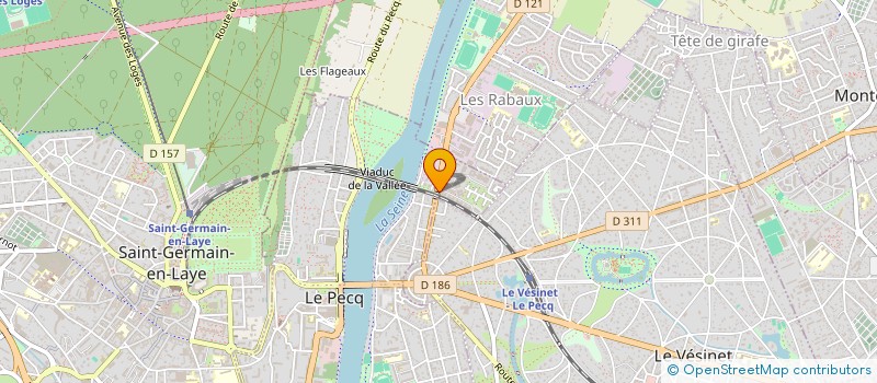 localisation de l'entreprise AP FIBRE à LE PECQ