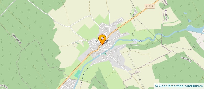 localisation de l'entreprise AP FINANCES à CHANCENAY