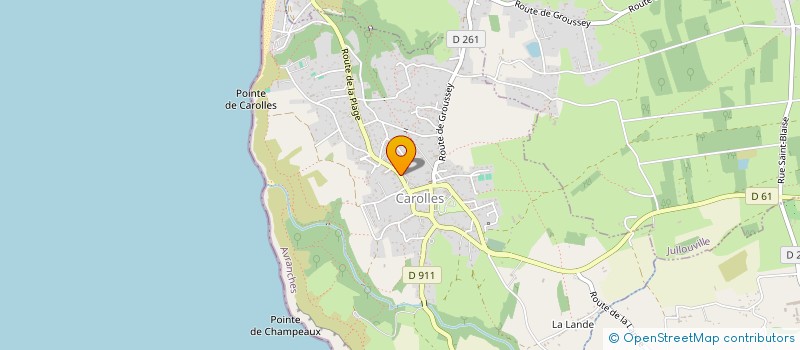 localisation de l'entreprise AP FINANCES à CAROLLES