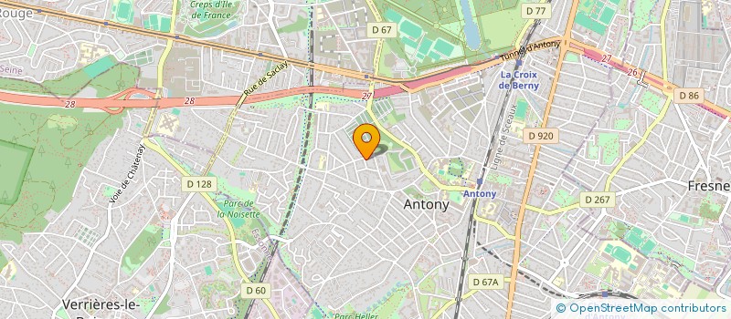 localisation de l'entreprise AP FIRST à ANTONY