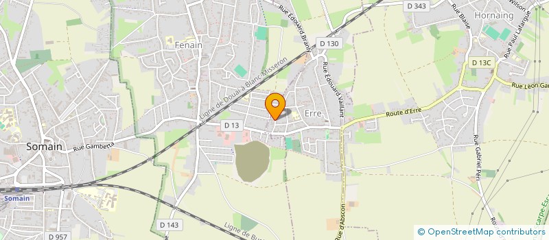 localisation de l'entreprise AP FORMATION à ERRE