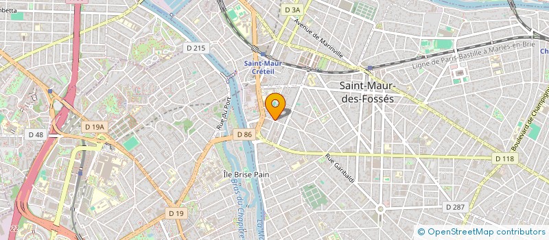 localisation de l'entreprise AP GESTION à SAINT-MAUR-DES-FOSSES