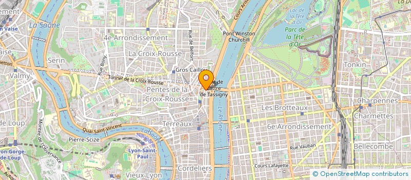 localisation de l'entreprise AP HOLDING à LYON