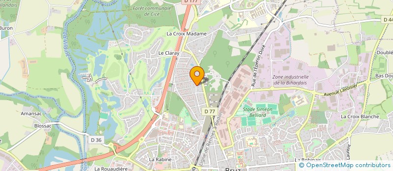 localisation de l'entreprise AP HOLDING  BRUZ