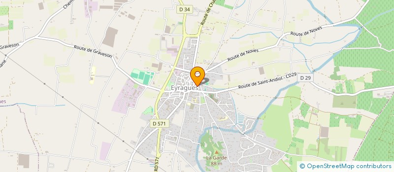 localisation de l'entreprise AP HOLDING  EYRAGUES