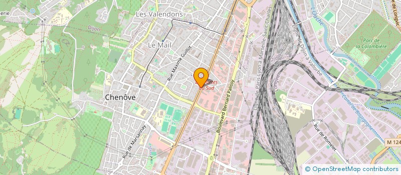 localisation de l'entreprise AP'HOME PAYSAGE  CHENOVE