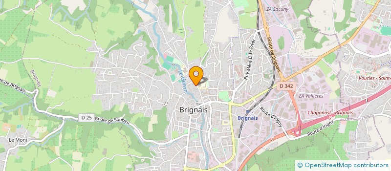 localisation de l'entreprise AP&II  SAINT-SYMPHORIEN-D'OZON