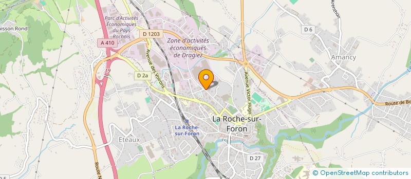 localisation de l'entreprise AP IMMO  LA ROCHE-SUR-FORON