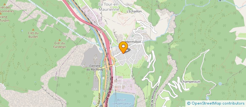 localisation de l'entreprise AP IMMO  LA TOUR-EN-MAURIENNE