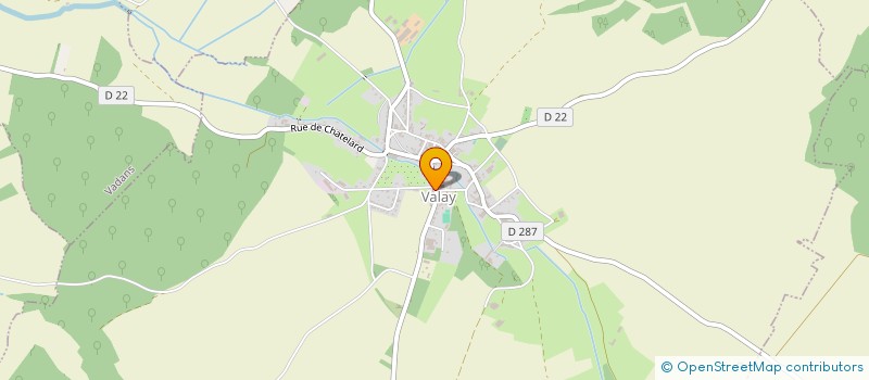 localisation de l'entreprise AP IMMO  VALAY