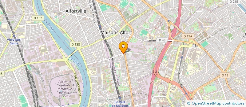 localisation de l'entreprise AP IMMOBILIER EUROPEEN  MAISONS-ALFORT