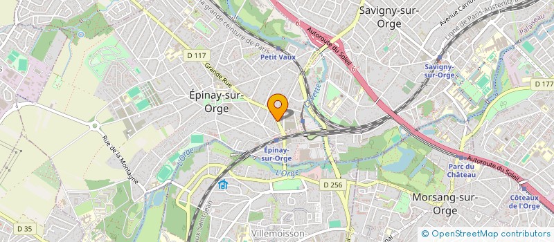 localisation de l'entreprise AP INVEST  EPINAY-SUR-ORGE