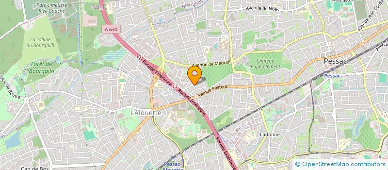 localisation de l'entreprise AP-INVEST  PESSAC