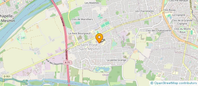 localisation de l'entreprise AP INVESTISSEMENT  SAINT-PRYVE-SAINT-MESMIN