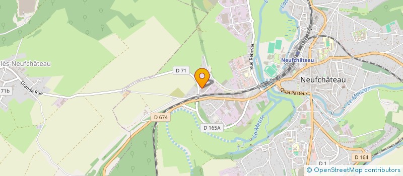 localisation de l'entreprise AP INVESTISSEMENT  NEUFCHATEAU