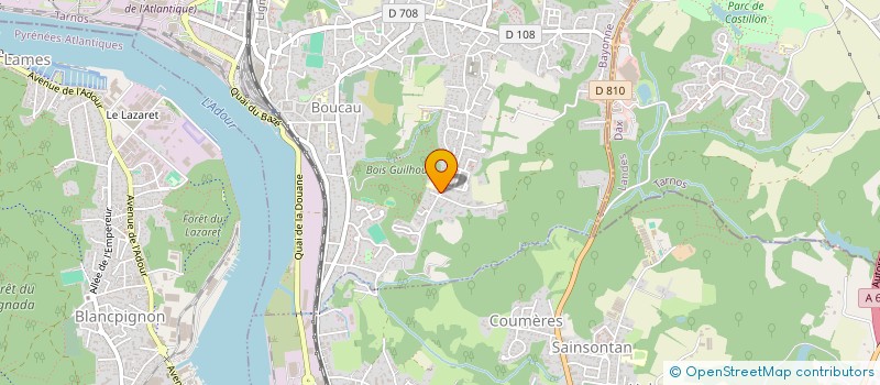 localisation de l'entreprise AP JARDIN  BOUCAU