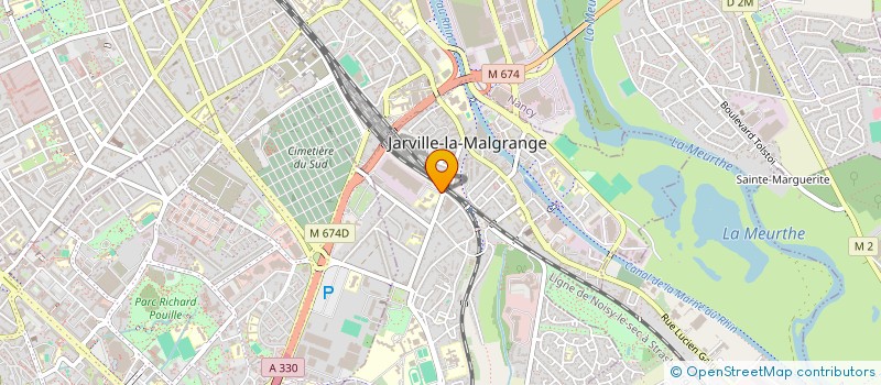 localisation de l'entreprise AP LOG  JARVILLE-LA-MALGRANGE