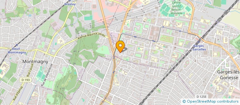 localisation de l'entreprise AP MAA  SARCELLES