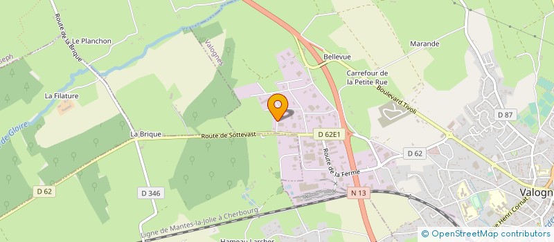 localisation de l'entreprise AP MECA à VALOGNES